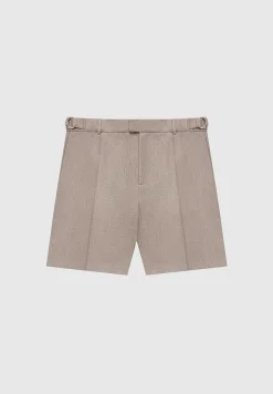 Textured Tailored Shorts