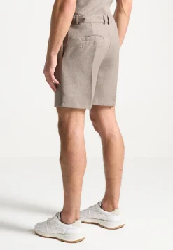 Textured Tailored Shorts