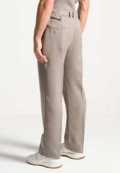 Textured Tailored Trousers