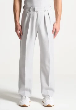 Textured Tailored Trousers
