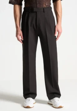 Textured Tailored Trousers