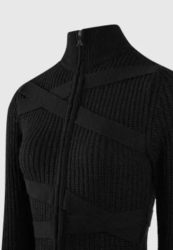 Tie-Up Knitted Cardigan