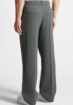 Twill Trousers With Belt