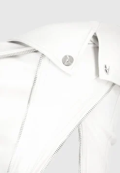 Vegan Leather Biker Corset