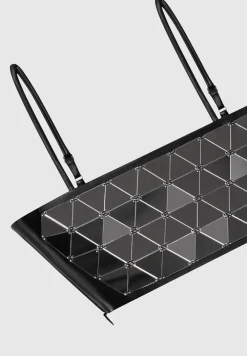 Vegan Leather Mirrored Bandeau Top