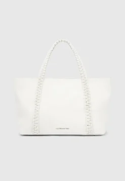 Vegan Leather Rope Strap Tote Bag