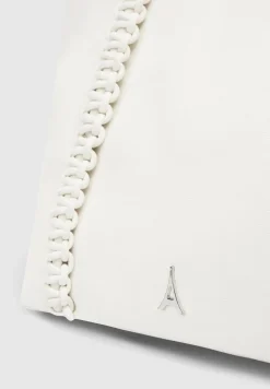 Vegan Leather Rope Strap Tote Bag