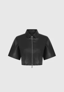 Vegan Leather Shirt