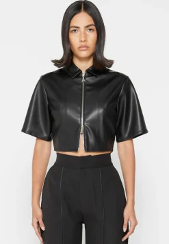 Vegan Leather Shirt