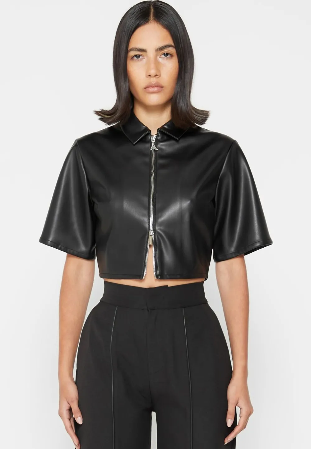 Vegan Leather Shirt