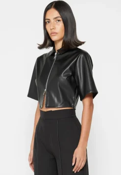 Vegan Leather Shirt