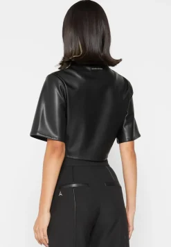 Vegan Leather Shirt