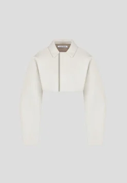 Vegan Leather Super Cropped Jacket