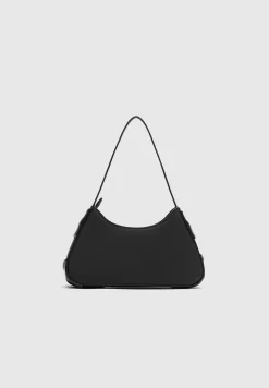Vegan Leather Twist Bag