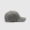 Vegan Suede Cap - Grey