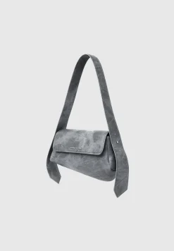 Vintage Marble Leather Bag - Washed