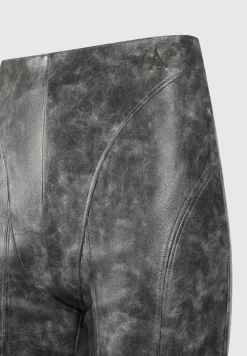 Vintage Vegan Leather Trousers