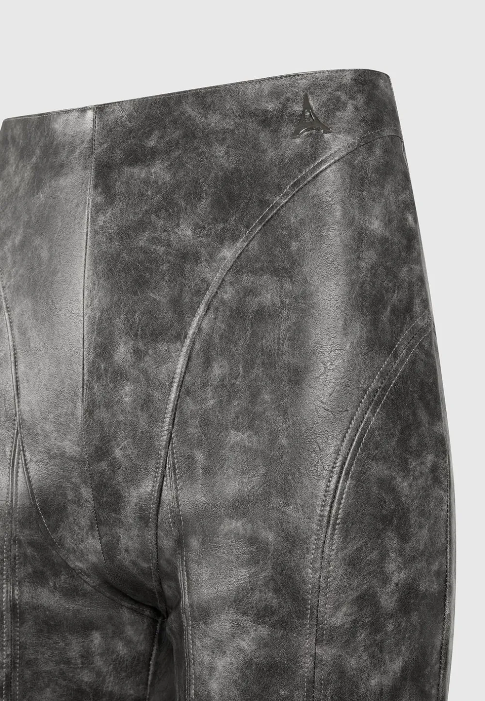 Vintage Vegan Leather Trousers