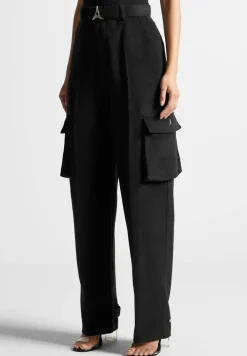 Wool Tailored Cargo Trousers