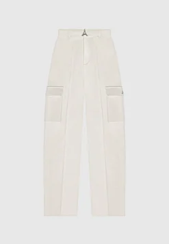 Wool Tailored Cargo Trousers