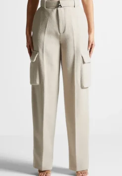 Wool Tailored Cargo Trousers