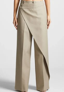 Wrap Tailored Trousers