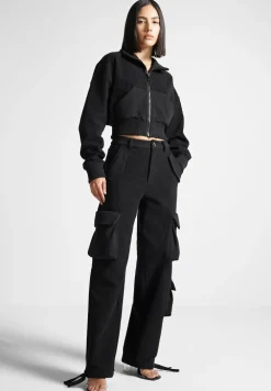 Zip Through Loopback Track Jacket