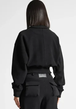 Zip Through Loopback Track Jacket