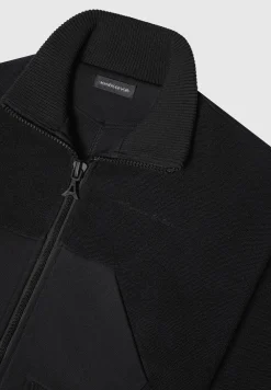 Zip Through Loopback Track Jacket